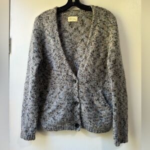 American Vintage Women’s Wool Blend Sweater Cardigan Sz S